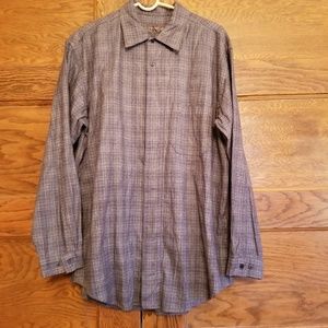 Calvin Klein Men's Long Sleeve Button Down Shirt